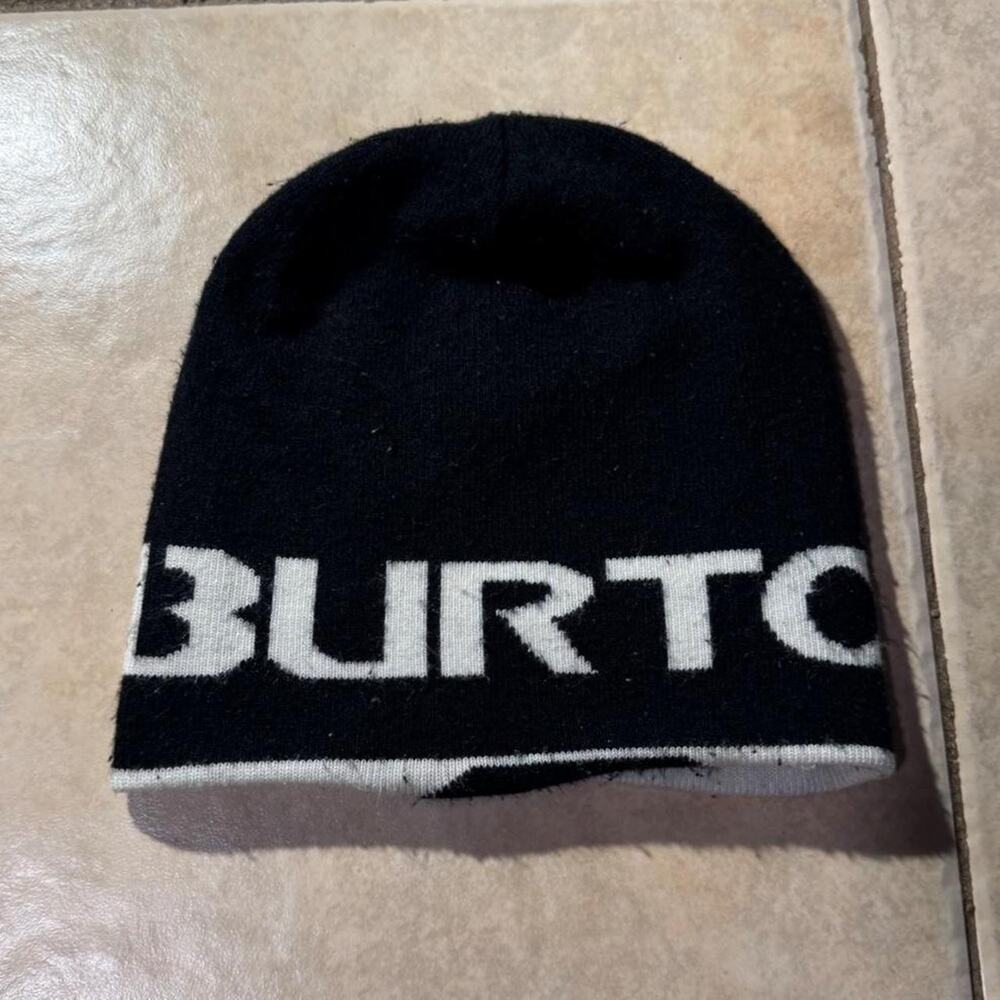 Vintage y2k burton Reversible Beanie One Size Fits All